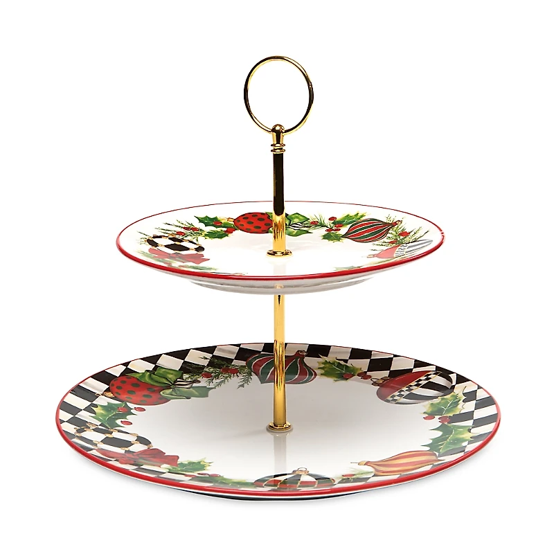 Mackenzie-Childs Deck the Halls Sweet Stand