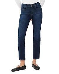Mara Straight Mid Rise Instasculpt™ Ankle Jeans India Ink