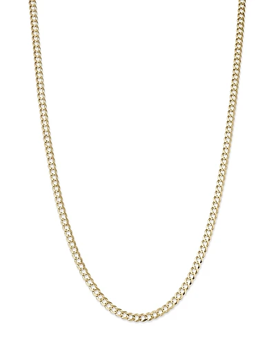 Bloomingdale's Fine Collection Men's Curb Link Chain Necklace