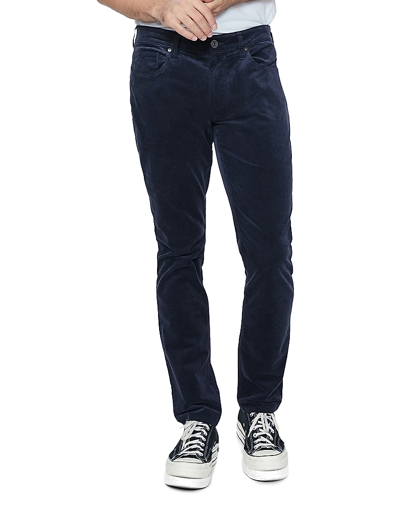 Paige Lennox Slim Fit Corduroy Pants