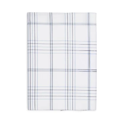 August Plaid Fitted Sheet, Queen