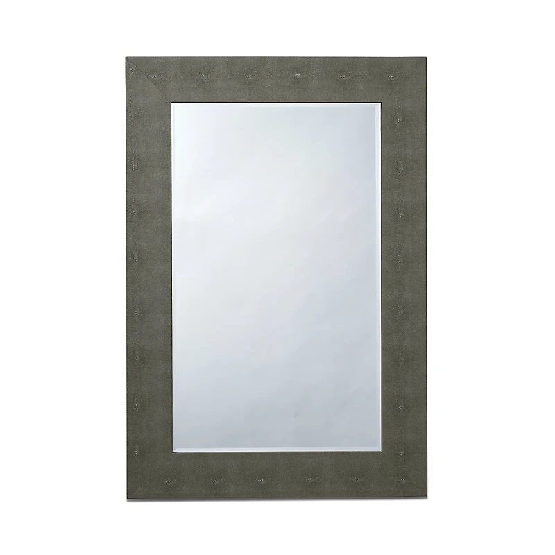 Jamie Young Structure Shagreen Rectangle Mirror