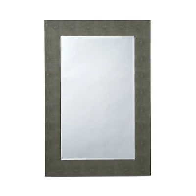 Jamie Young Structure Shagreen Rectangle Mirror