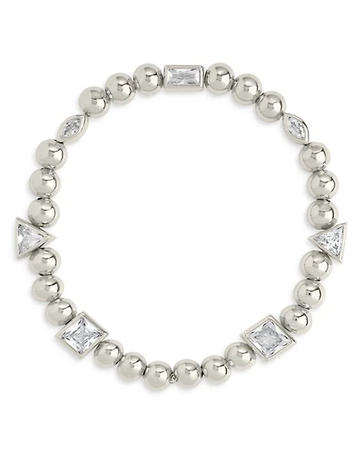 Amaris Charm Beaded Stretch Bracelet