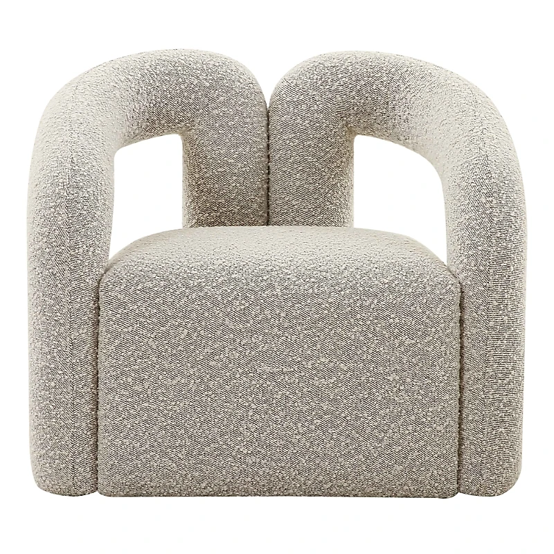 Tov Furniture Jenn Speckled Boucle Accent Chair