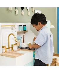 Kids Biscay Delight Classic Play Kitchen Mint - Ages 3-7