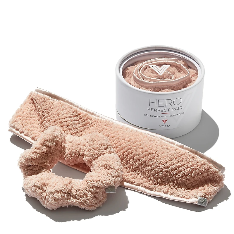 Volo Beauty Hero Perfect Pair Spa Headband and Scrunchie