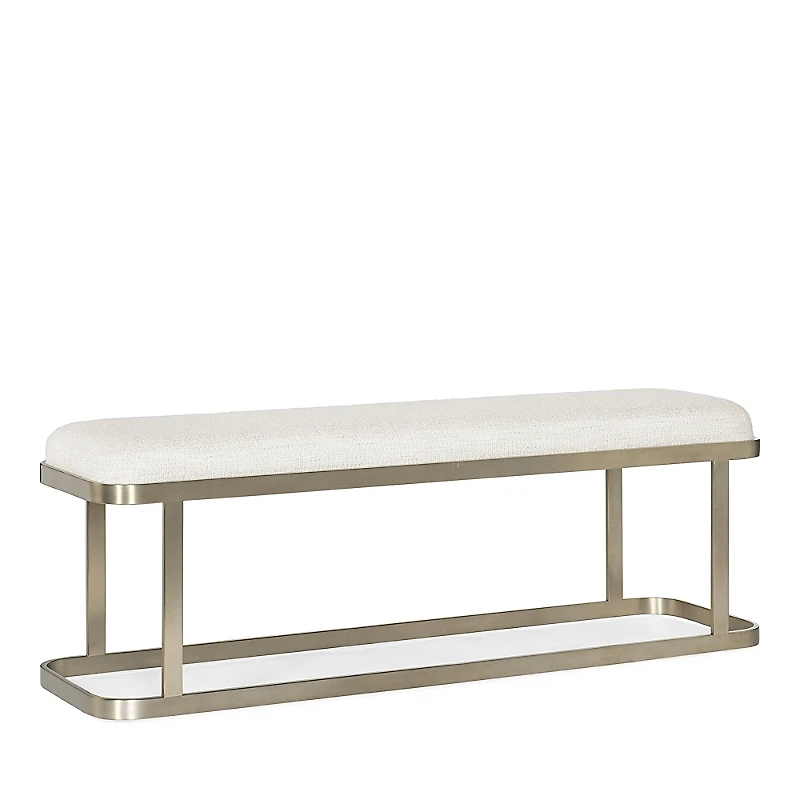 Hooker Furniture Linville Falls River Branch Upholstered Bench