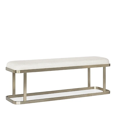 Hooker Furniture Linville Falls River Branch Upholstered Bench