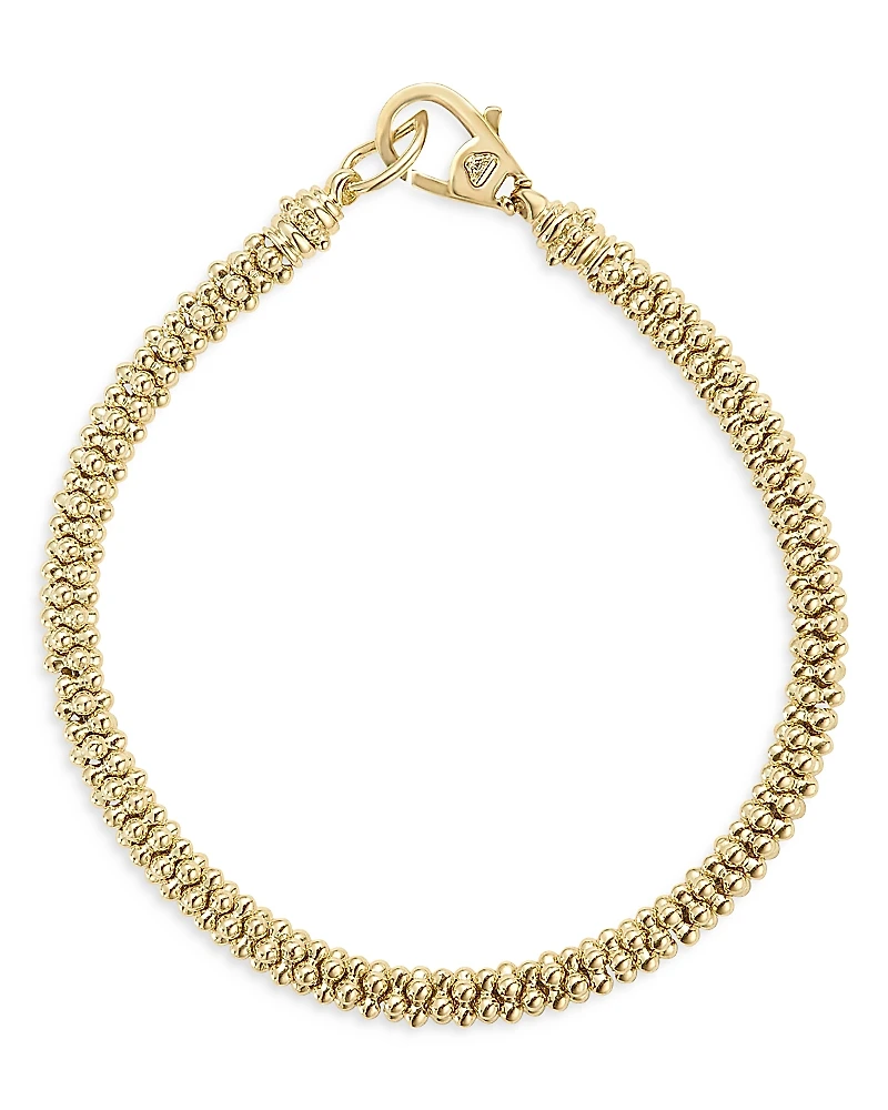 Lagos 18K Yellow Gold Caviar Basic Beaded Bracelet