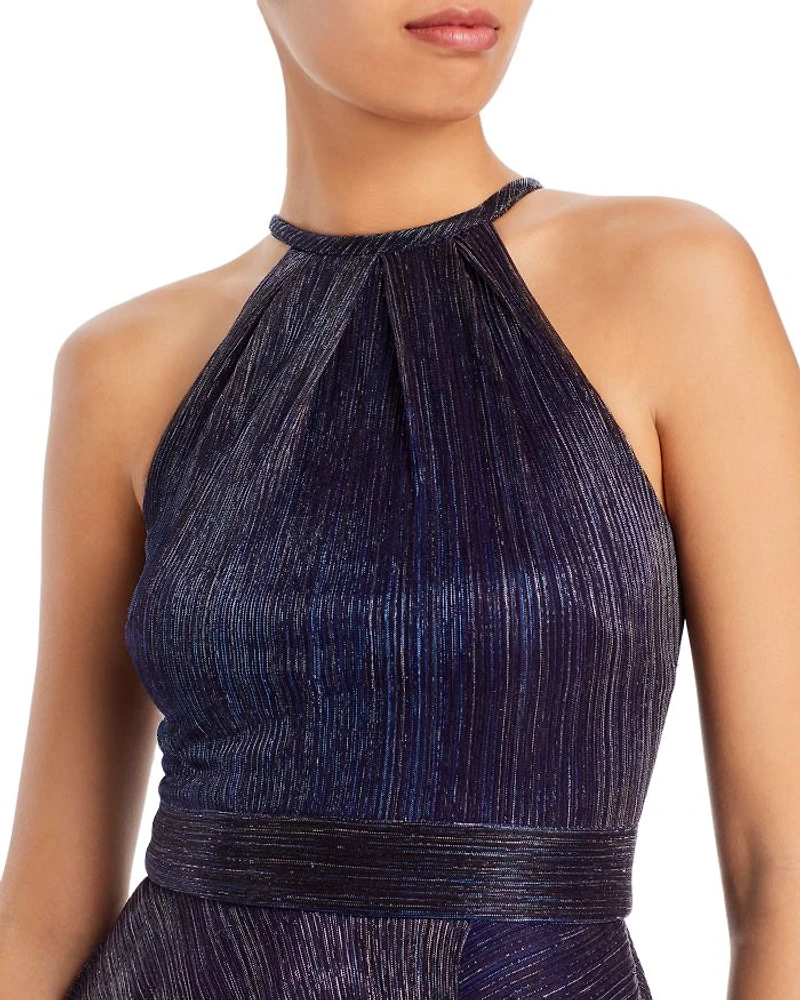 Metallic Ombré Gown - Exclusive