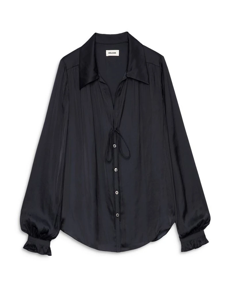 Tilan Tie Neck Blouse