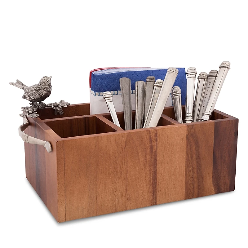 Vagabond House Song Bird Wood Caddy