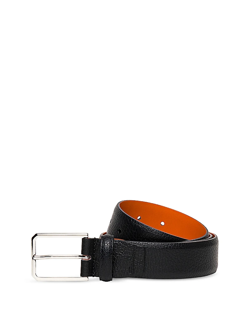 Santoni Men's Leather Belt