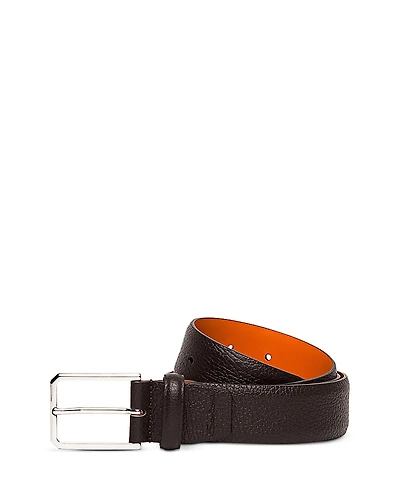 Santoni Men's Leather Belt