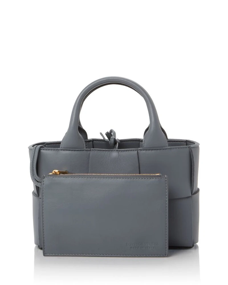 Arco Woven Intreccio Leather Tote