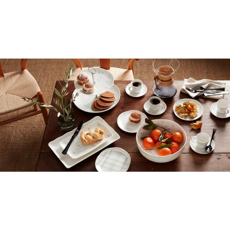 Oyster Bay Tidbit Plates in Assorted Patterns, Set of 4