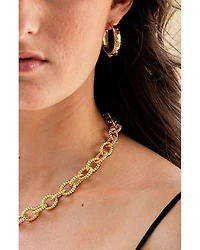 Cleopatra Hoop Earrings