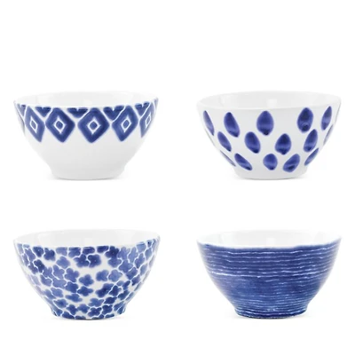 Santorini Assorted Cereal Bowls, Set of 4