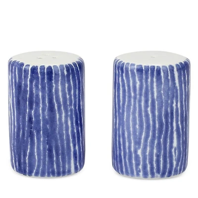 Santorini Striped Salt & Pepper Shakers