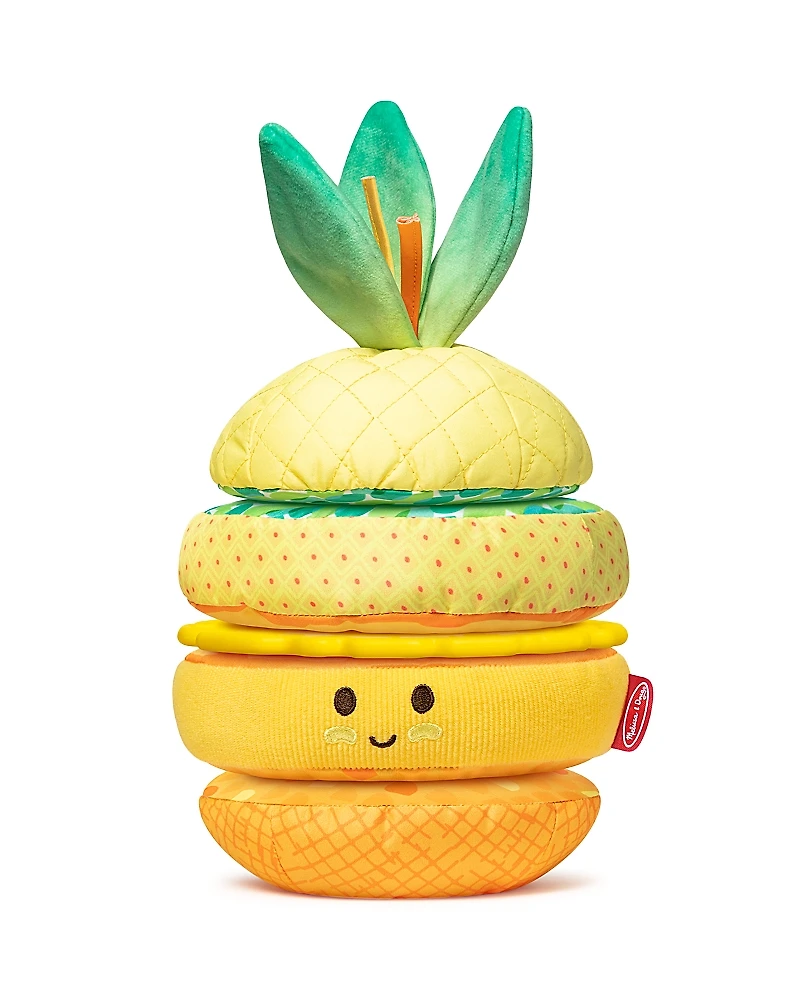 Melissa & Doug Pineapple Soft Stacker - Ages 6+ Months