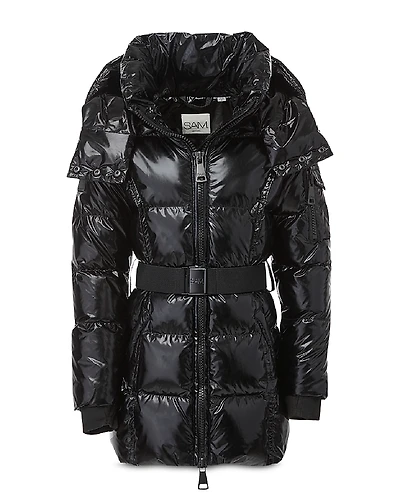 Sam. Girls' Soho Belted Down Puffer Jacket - Little Kid