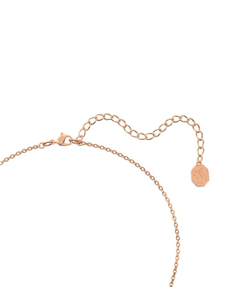 Bella V Crystal Pendant Necklace, 15"-17"