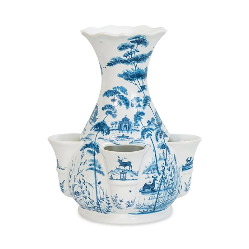 Country Estate Delft Blue Tulipiere Vase