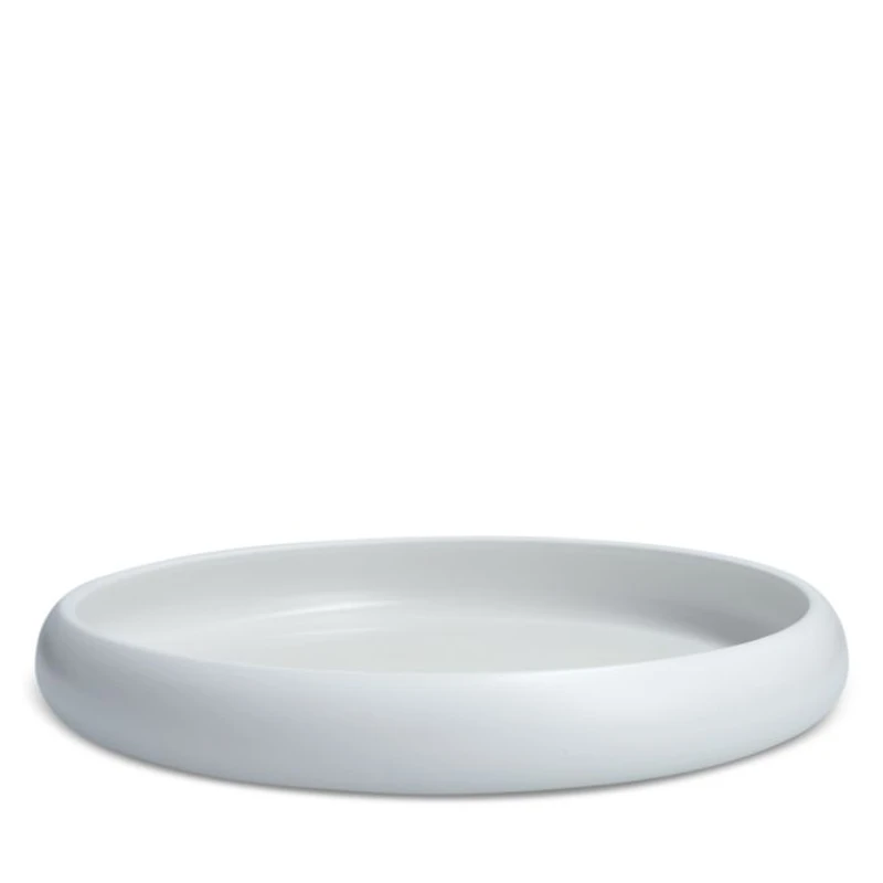 Cloud Terre® 11" Shallow Serving Bowl, White