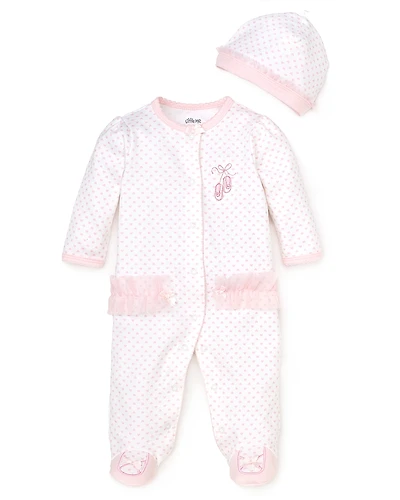 Little Me Girls' Prima Ballerina Footie - Baby