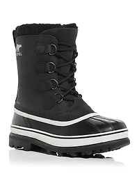 Sorel Men's Caribou Waterproof Nubuck Leather Cold-Weather Boots