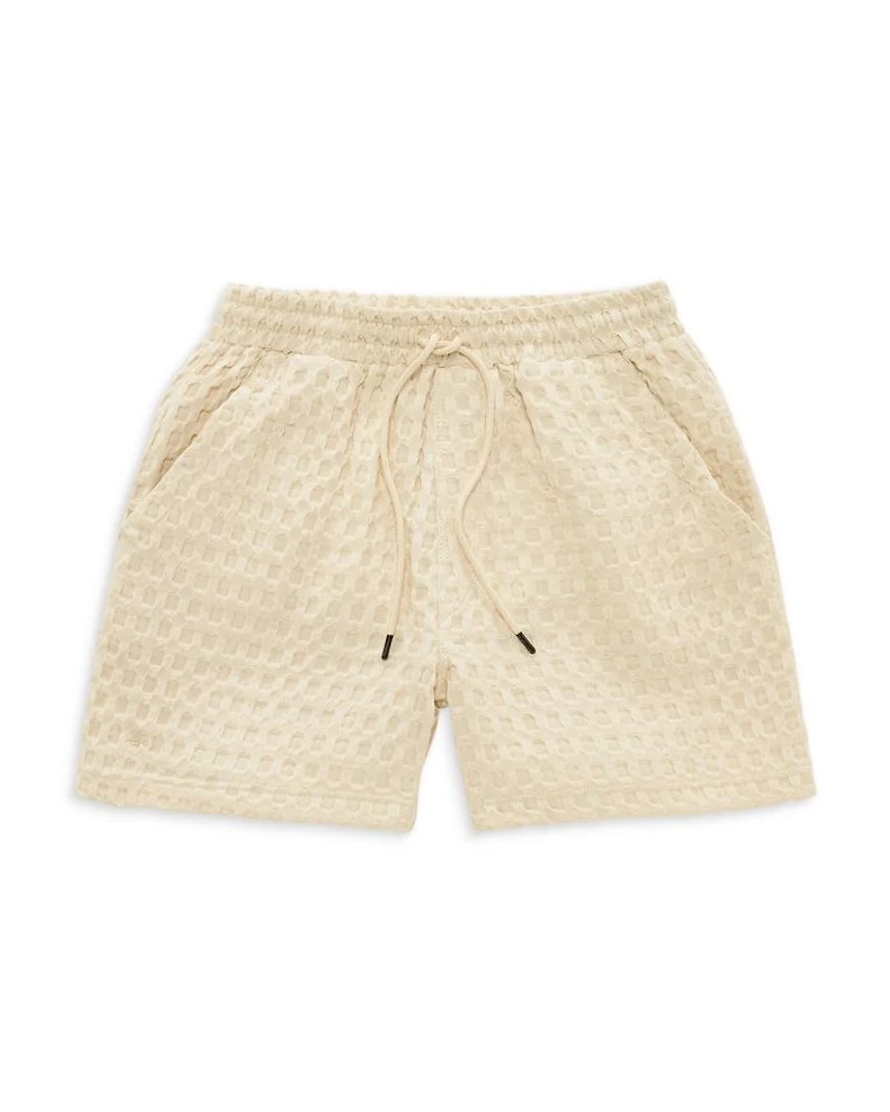 Porto Cotton Waffle Regular Fit 6" Shorts