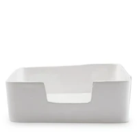 Melamine Lastra White Dinner Napkin Holder