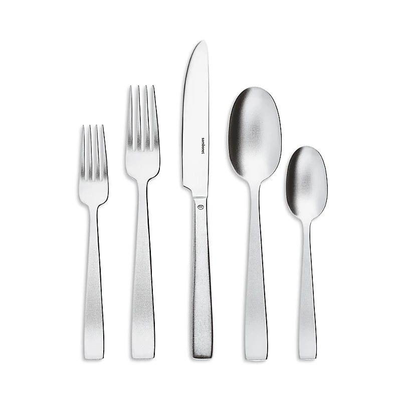 Sambonet Diamond 5 Piece Stainless Steel Place Setting