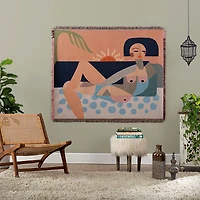 Justina Blakeney Nude Beach Throw