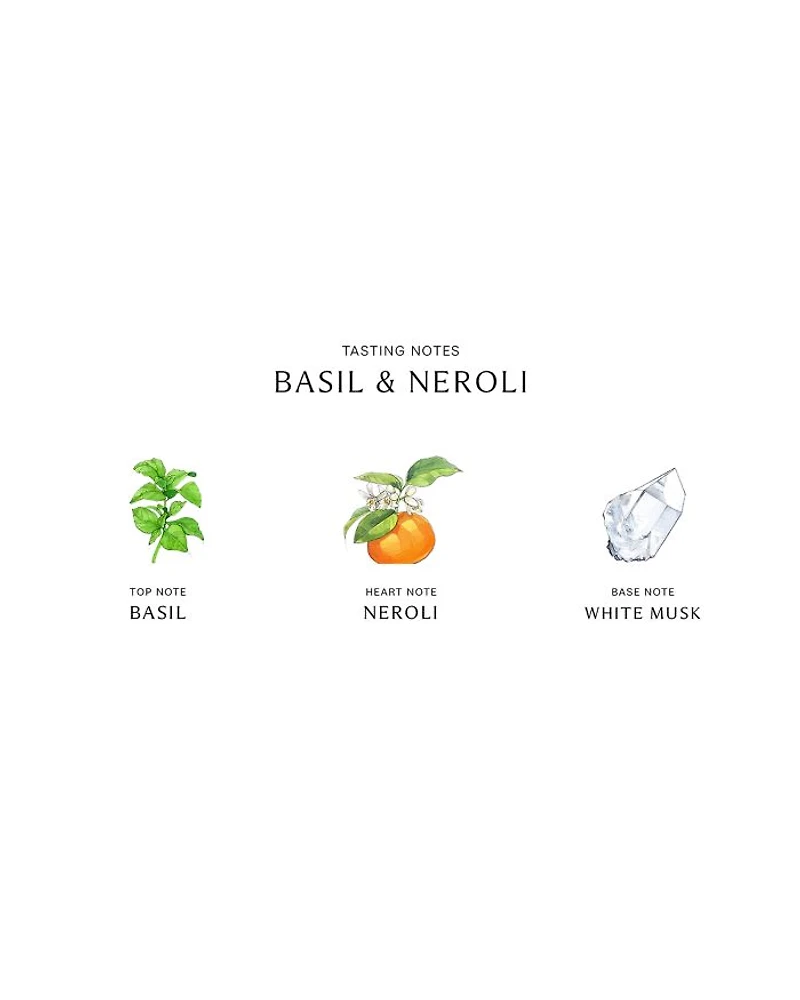 Basil & Neroli Cologne 3.4 oz.