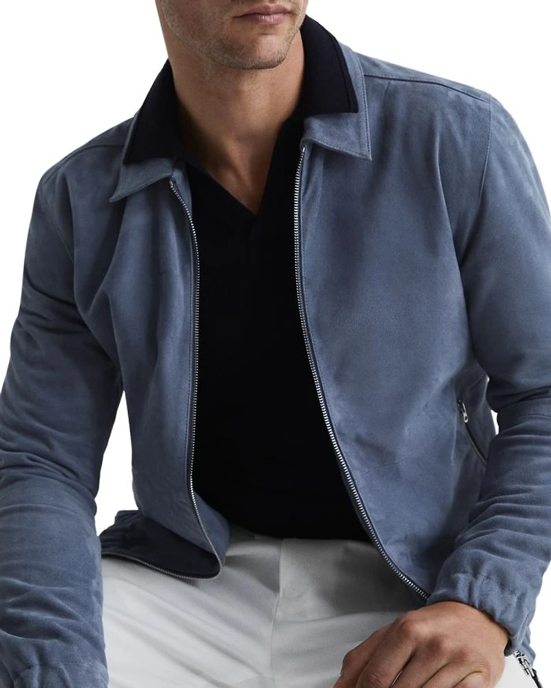 Milburn Long Sleeved Open Collar Sweater