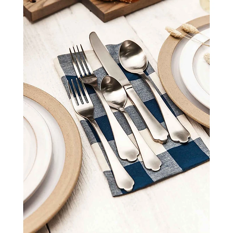 Farmhouse Pottery Farmer's Gingham Napkin, Set of 4