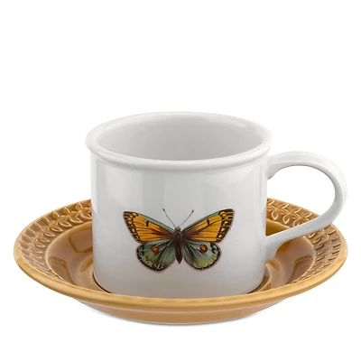Portmeirion Botanic Garden Harmony Breakfast Cup & Embossed Saucer