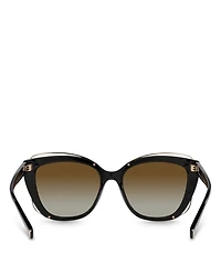 Polarized Cat Eye Sunglasses, 54mm