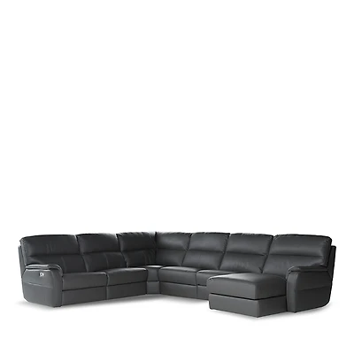 Giuseppe Nicoletti Grazia 6 Piece Reclining Sectional