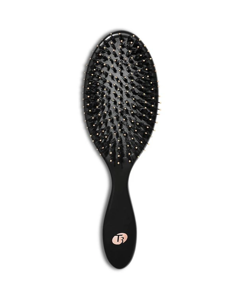 Polish & Shine Premium Faux Boar & Nylon Oval Hairbrush