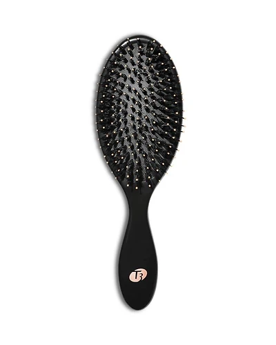 Polish & Shine Premium Faux Boar & Nylon Oval Hairbrush