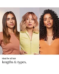 Polish & Shine Premium Faux Boar & Nylon Oval Hairbrush