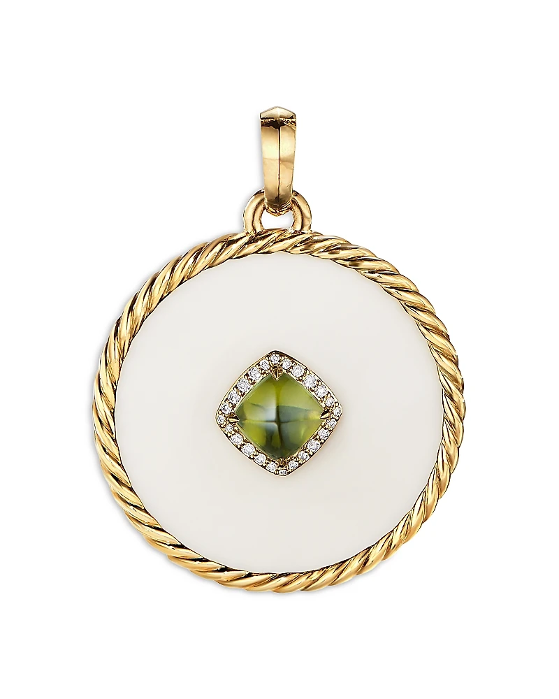 David Yurman Dy Elements Disc Pendant