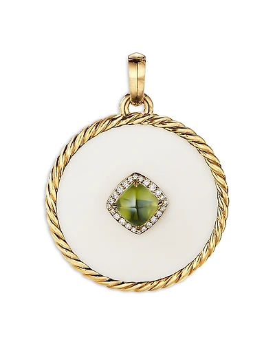 David Yurman Dy Elements Disc Pendant
