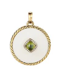David Yurman Dy Elements Disc Pendant