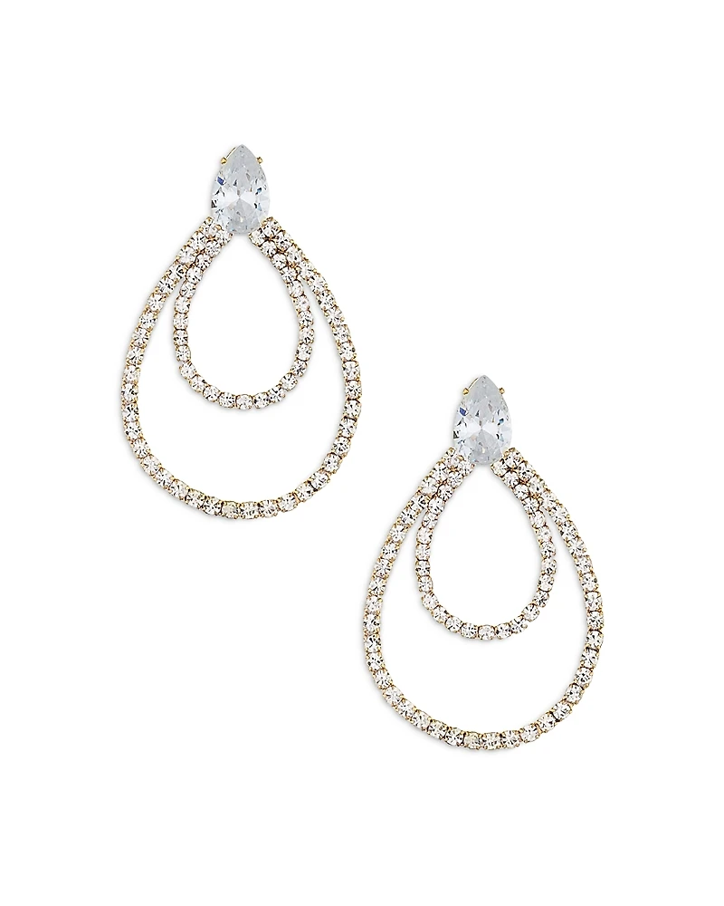 Ettika Crystal Serenity Dangle Earrings