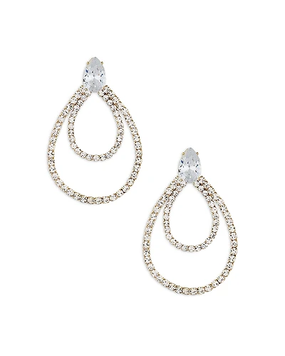 Ettika Crystal Serenity Dangle Earrings