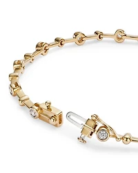 Diamond Station Bracelet in 14K Gold, 0.50 tcw